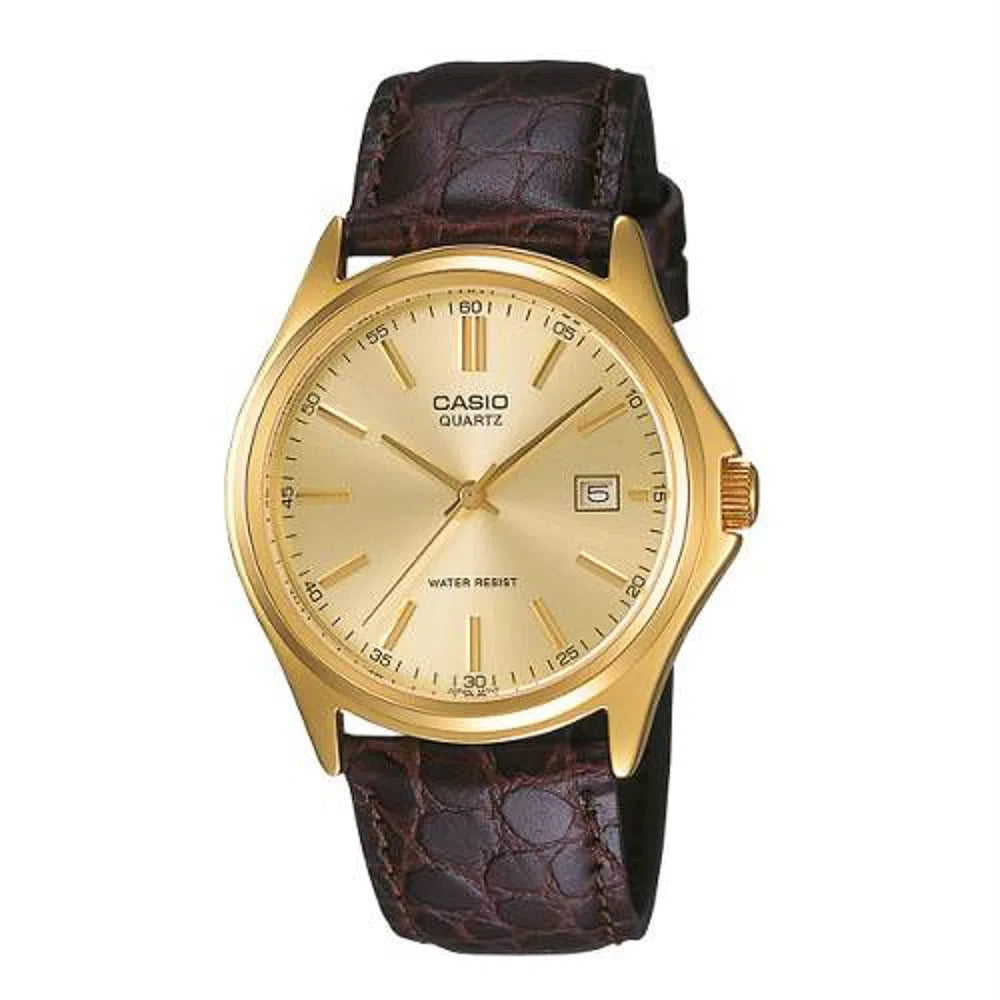 Reloj correa de cuero hombre online casio