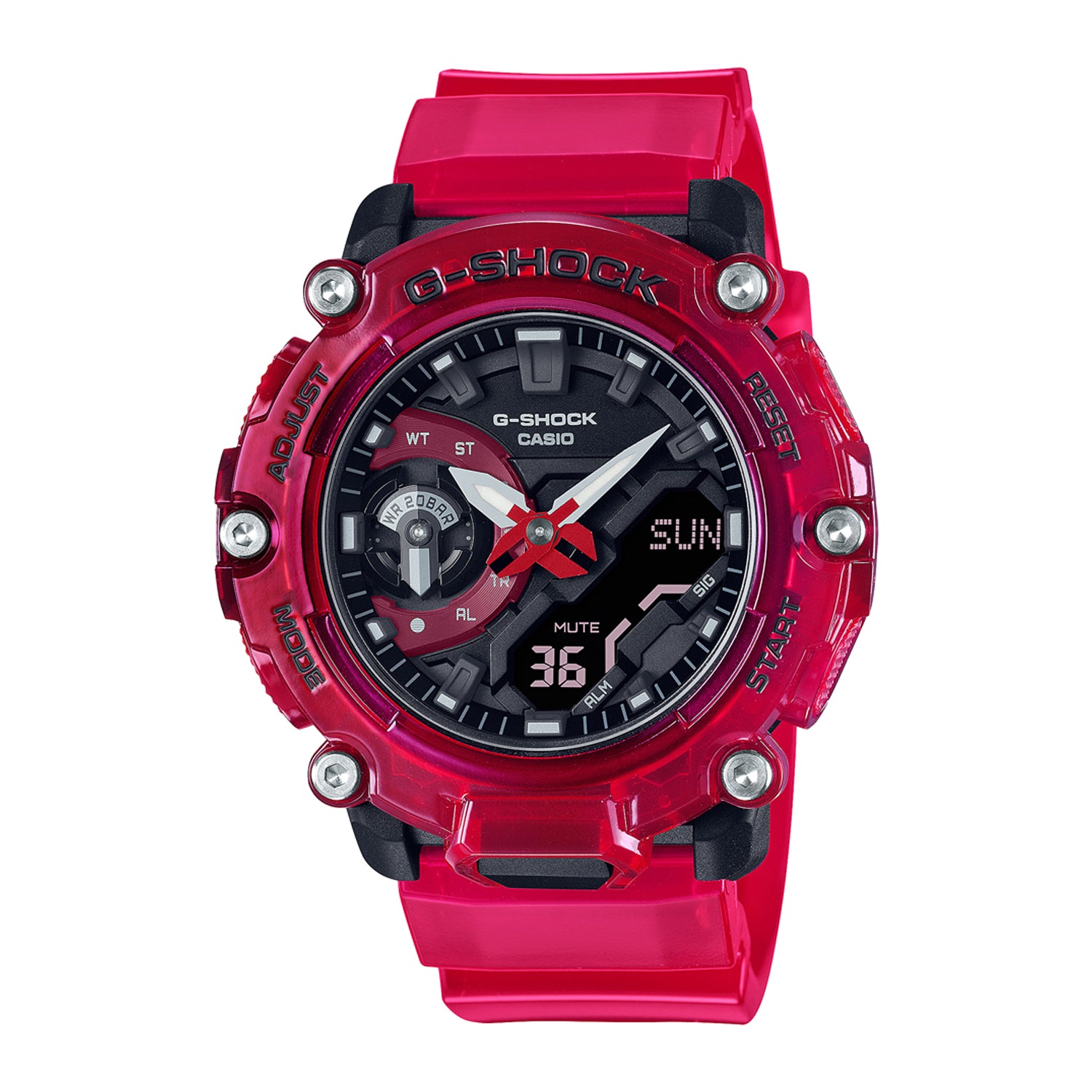 Reloj g shock online casio rojo