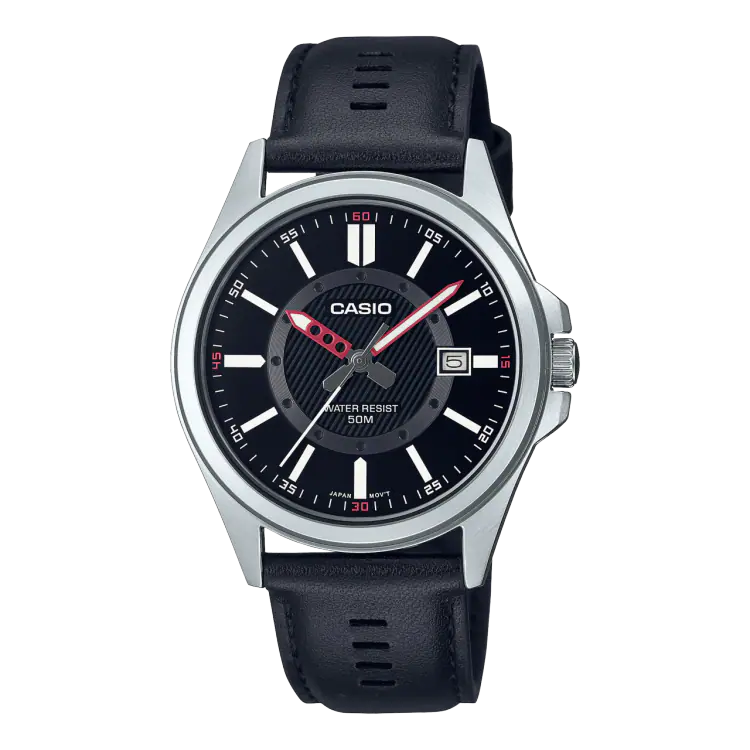 Reloj casio manecillas negro hotsell