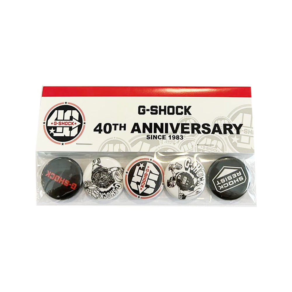 Chapas de Colección G-SHOCK 40 Aniversario: Edición Limitada