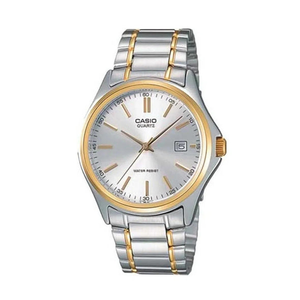 Reloj de pulsera con correa de Acero inoxidable Plateado con esfera de color Plateado con estilo Clásico resistencia al agua de 30 metros