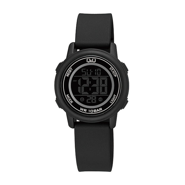 Reloj de pulsera con correa de Acero inoxidable Negro con esfera de color Digital con estilo Deportivo resistencia al agua de 100metros