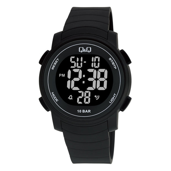 Reloj de pulsera con correa de Resina Negro con esfera de color Digital con estilo Deportivo resistencia al agua de 100metros