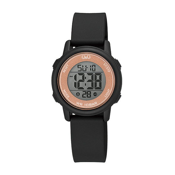 Reloj de pulsera con correa de Acero inoxidable Negro con esfera de color Digital con estilo Deportivo resistencia al agua de 100metros