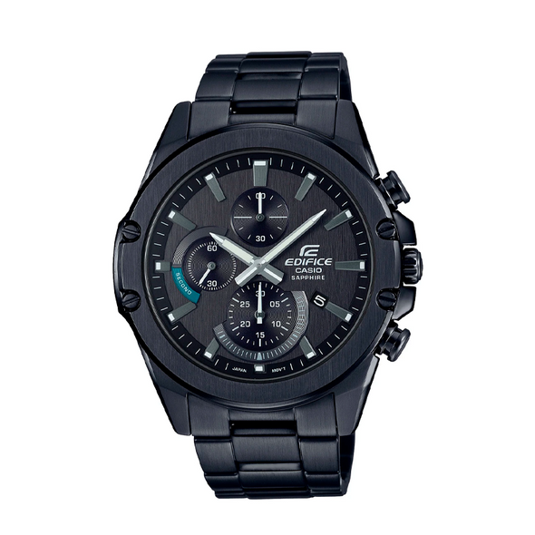 Reloj de pulsera con correa de Acero inoxidable Negro con esfera de color Negro con estilo Deportivo resistencia al agua de 100metros
